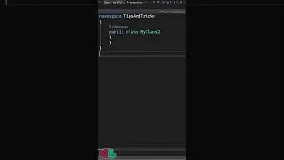 Miniature : C# : Gagner de l'espace grâce aux espace de noms dans le fichier (file scoped namespaces)