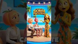 Miniature : 🍑 On envois Pêchita sur l'île de la Skibidi Tentafruit ? #fruit #skibidi #trend #ia