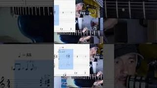 Miniature : BARRÉ ☝🏼 vs THUMB 👍🏼 ?? #blues #guitar #bluesguitar