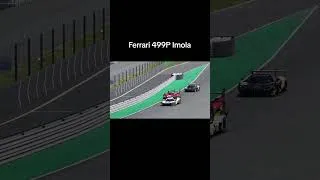Miniature : Ferrari 499P dépassement sur la 9X8, Imola #automobile #racing #simracing #gaming #lemansultimate