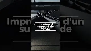 Miniature : Impression d'un support de vinyle en 3D 💽 #huitelec3d #impression3d #objet3d
