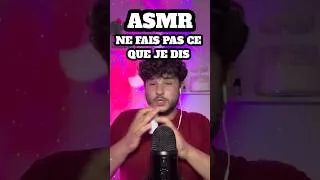 Miniature : ASMR ⚠️ Ne fais surtout PAS ce que je dis… tu perds