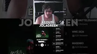 Miniature : Ecoute jolagreen nouvelle album #react #jolagreen23