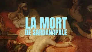 Miniature : Analyse d’œuvre : La mort de Sardanapale par Eugène Delacroix