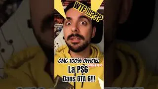 Miniature : PS6 DANS GTA 6 OMG !!! 🔥🔥🔥100% PAS OFFICIEL 🤣 #gta #gta6 #gta6analyse #ps6 #fakenews #putaclic
