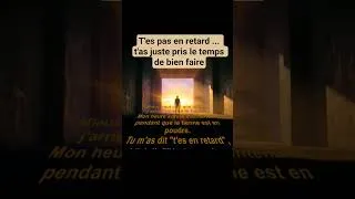 Miniature : Mieux vaut tard que jamais #musique #shorts #viral #foryou #pourtoi #chanson #ia #motivation #song