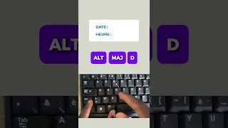 Miniature : Affiche la date et l'heure sans saisir #windows #hack