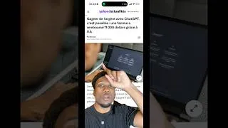 Miniature : Cette femme a remboursé 11 000$ juste avec l’IA 🤯 #IntelligenceArtificielle #Revenus #ChatGPT