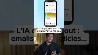 Miniature : La meilleure IA pour écouter n’importe quel texte 🔥 #IntelligenceArtificielle #Lecture #IA