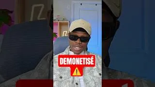 Miniature : Attention à cette vague de demonetisation m. Vidéo complète ici 👆 👆