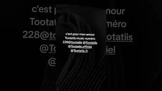 Miniature : c'est pour Tootatis music numéro 219@tootatisofficial3961