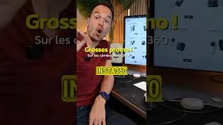 Miniature : Les meilleures caméras pour tes vacances sont en promos ! Caméras insta360