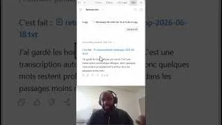 Miniature : Astuces 5   Retranscription audio avec Codex