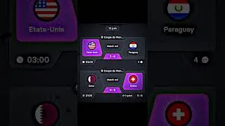 Miniature : pronostics CDM du 13 juin 2026 : États-Unis vs Paraguay Qatar vs Suisse