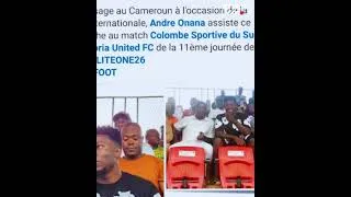 Miniature : André Onana donne son avis sur le championnat camerounais