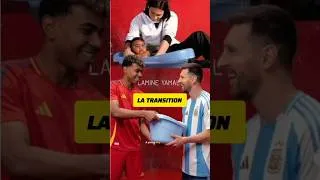 Miniature : Lamine Yamal : Du bain de Messi à la Finale du Mondial ! 🛁⚡#Shorts