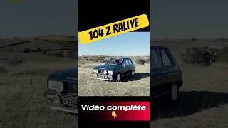Miniature : Une petite 104z look Rallye 😍 #carshorts #carreels #peugeot