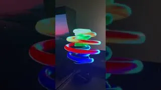 Miniature : Animation hélice 3d spirale infinie