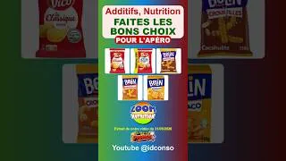 Miniature : Crackers apéritif : ADDITIFS / Nutrition, quel est le meilleur ?