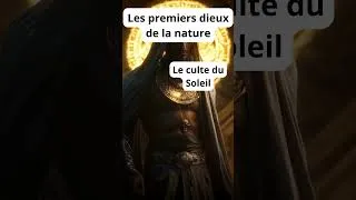 Miniature : LES PREMIERS DIEUX DE LA NATURE. #foi #nature #dieu #croyance #religion