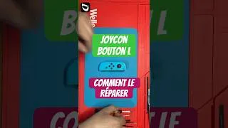 Miniature : JOYCON BOUTON L COMMENT REMPLACER ET REPARER LA TOUCHE L NINTENDO SWITCH BOUTON L NE FONCTIONE PAS