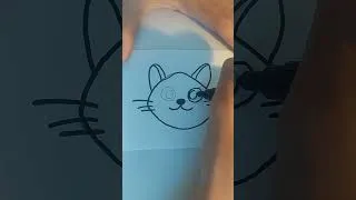 Miniature : Il est tellement mignon, n'est-ce pas ?🥺🥰 #chat #dessin #aesthetic