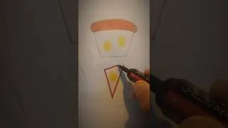 Miniature : Pizza drawing ASMR 🍕🤯 #shorts #viral #dessin #asmr