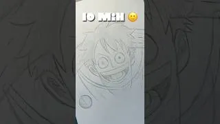Miniature : Drawing luffy challenge #drawing #dessin #art #manga