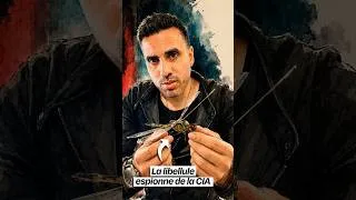 Miniature : Quand la #CIA recrutait un horloger pour créer une libellule-espionne #spystuff  #idrissaberkane