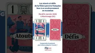 Miniature : Journée IFIP ‘Economie de la filière porcine ‘ Mardi 6 Janvier 2026