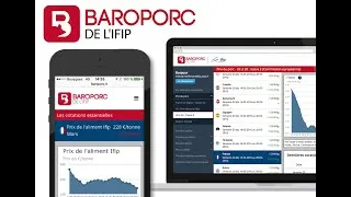 Miniature : Baroporc de l'IFIP,  le service en ligne de l'Institut du porc sur les cotations