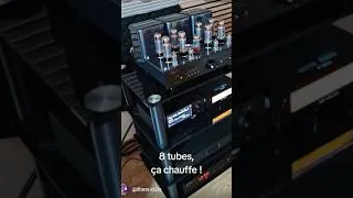 Miniature : 8 Tubes EL 34 ça chauffe la pièce !  #music