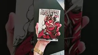 Miniature : L'attaque des titans T34 collector 📚 #attackontitan #shorts #lattaquedestitans #manga #eren