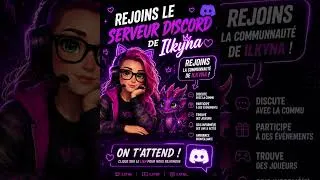 Miniature : annonce pour mon serveur discord