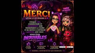 Miniature : merci de soutenir la chaîne !