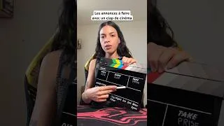 Miniature : Ce qu’il faut écrire sur un clap de cinéma et annoncer à voix haute à chaque nouvelle prise
