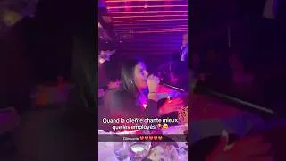 Miniature : Imen ES qui chante dans un restaurant !