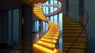 Miniature : Ces escaliers futuristes sont incroyables. #luxurylifestyle #luxuryvilla