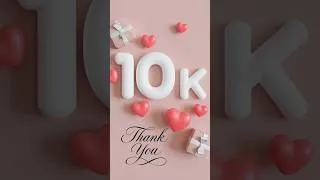 Miniature : 🎉 Merci 10 mille fois ! 🎉 #10k #merci   #immigrationcanada