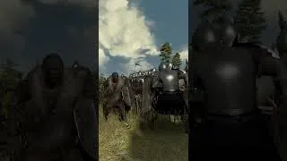 Miniature : Duel Soldat du Gondor vs Guerrier Orque du Mordor #totalwar #mod #seigneurdesanneaux