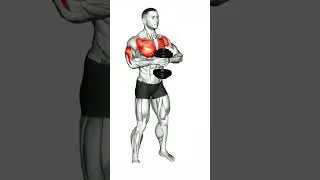 Miniature : développer une poitrine parfaite à la maison avec des exercices ciblés avec des haltères!