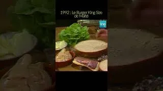 Miniature : 🤯 Le burger XXL de Maïté 🍔 #INA #shorts