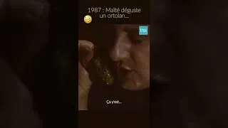 Miniature : Maïté déguste au coin du feu… 🔥 😳  #INA #short