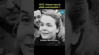 Miniature : « Prenez-vous la pilule contraceptive ? » 💊  La réponse des femmes de 1972 #Shorts #INA #Société