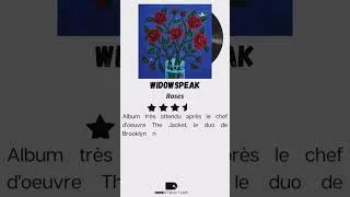 Miniature : Album de la semaine - WIDOWSPEAK - Roses #shorts #albumreview #indierock   #music #dreampop