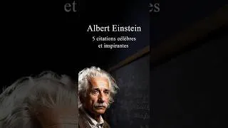Miniature : 5 citations inspirantes d'Albert Einstein #citation #alberteinstein #positif  #citationsinspirantes