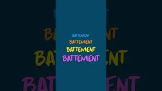 Miniature : Un battement. Un geste. Un mouvement. Bientôt, à votre tour. #Battement
