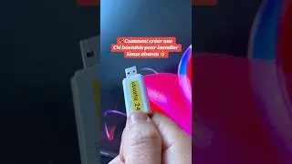 Miniature : ✅Comment créer une clé bootable pour installer Linux Ubuntu 24 LTS👌#linux #windows #macos