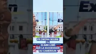 Miniature : PR OWONA NGUINI VS ELIMBI LOBÈ SUR LA SUCCESSION AU CAMEROUN