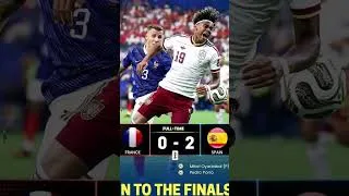 Miniature : Match terminé ESPAGNE 2-0 FRANCE DEMI-FINALE